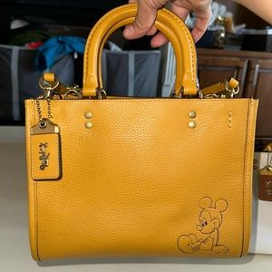 Disney X Coach Rogue 25 With Mickey Mouse